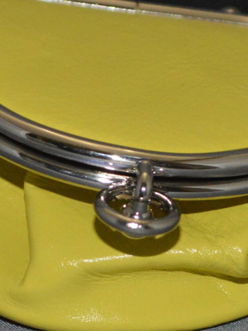 yellow change purse